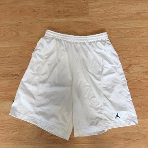 Jordan White Men's Basketball Shorts